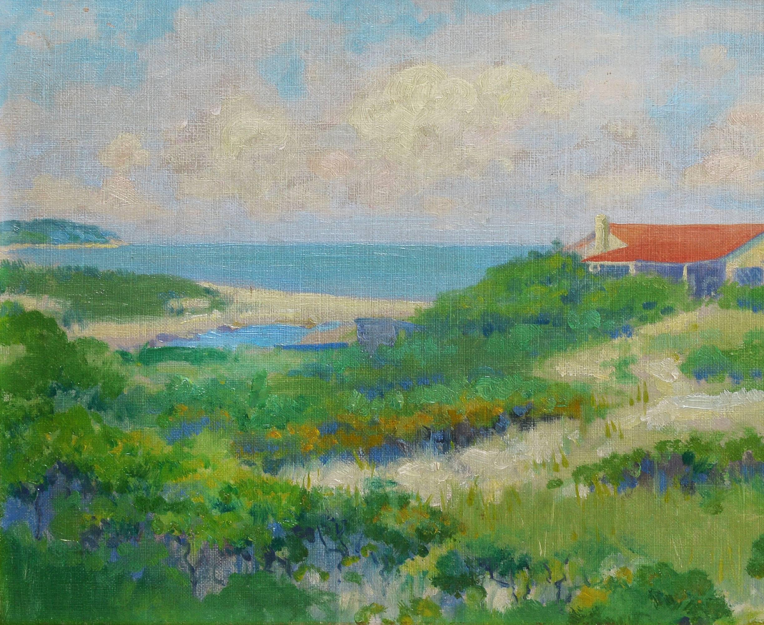 Küstenansicht von Coggeshall Wilson (Braun), Landscape Painting, von J. Coggeshall Wilson