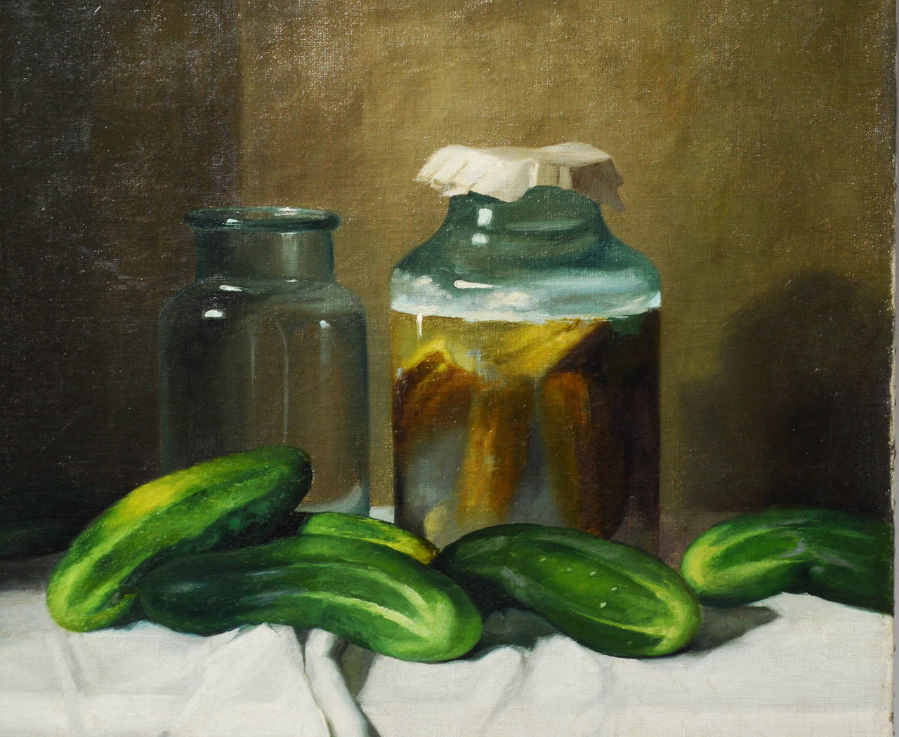 pickle jar painting