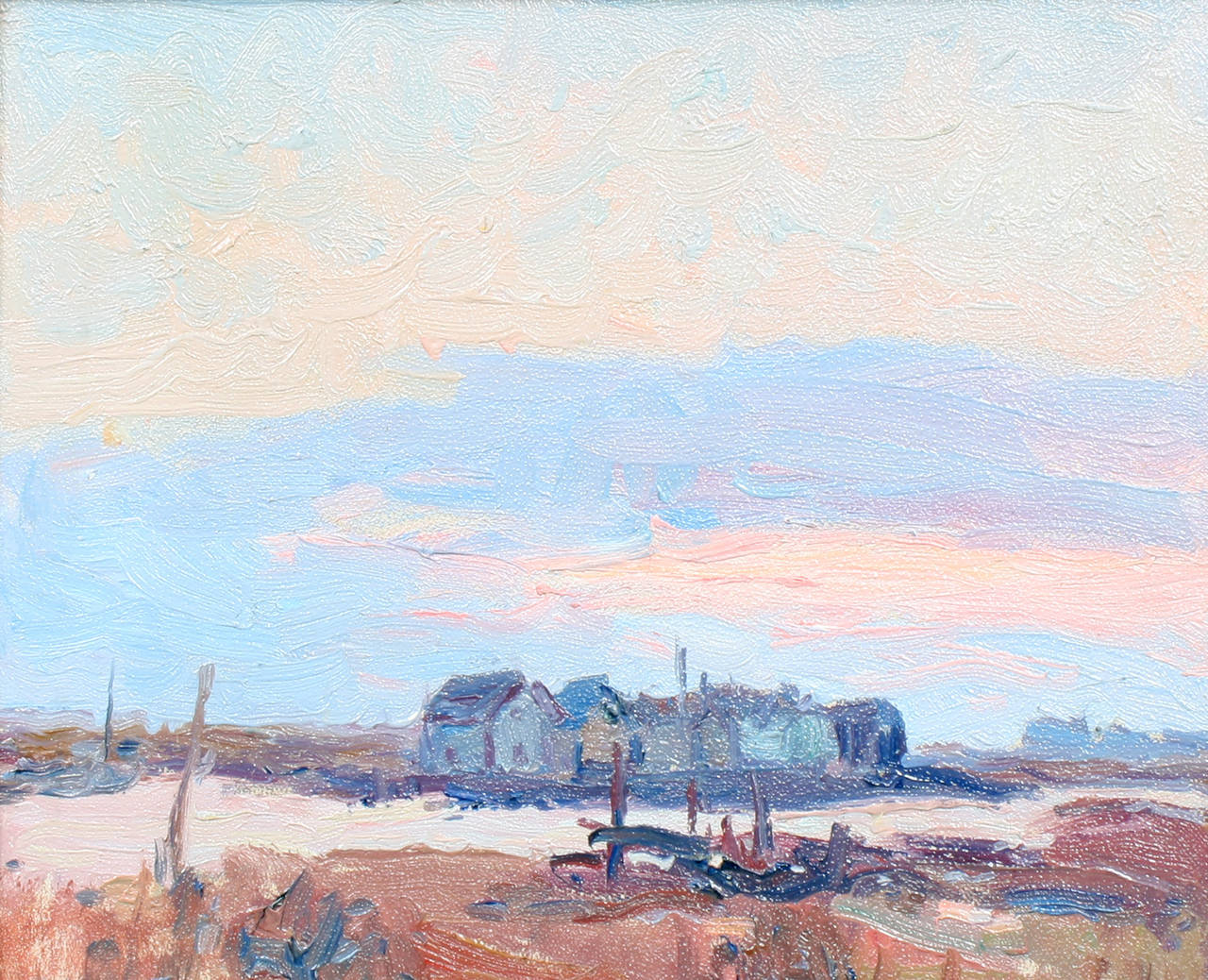 Renouard Beach Houses in a Row at 1stDibs