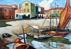 Fishing Town in Chioggia, Italy