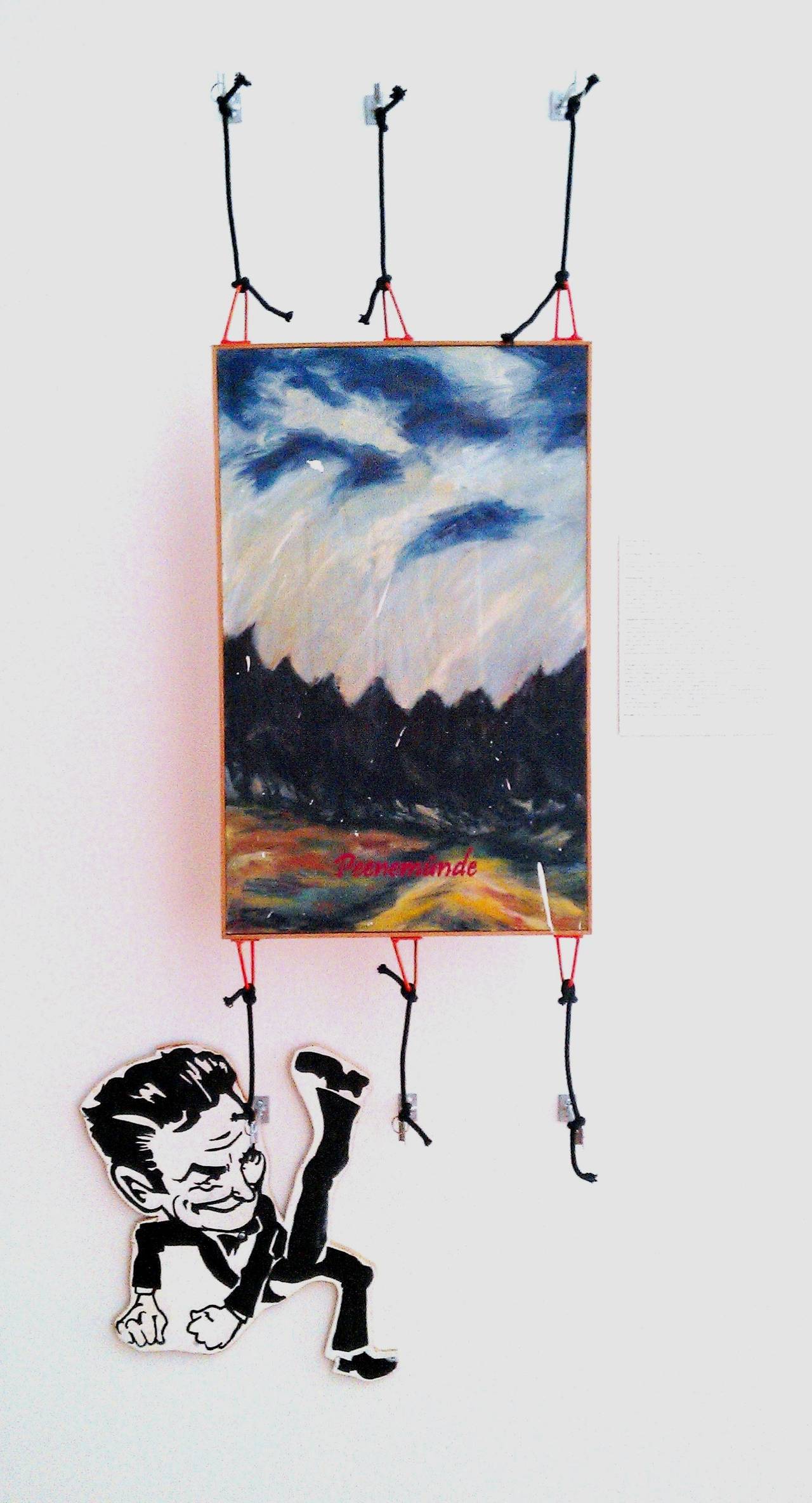 Well Before….the Trusty S.C.O.R.E.* Crows - Mixed Media Art by Michael Beam