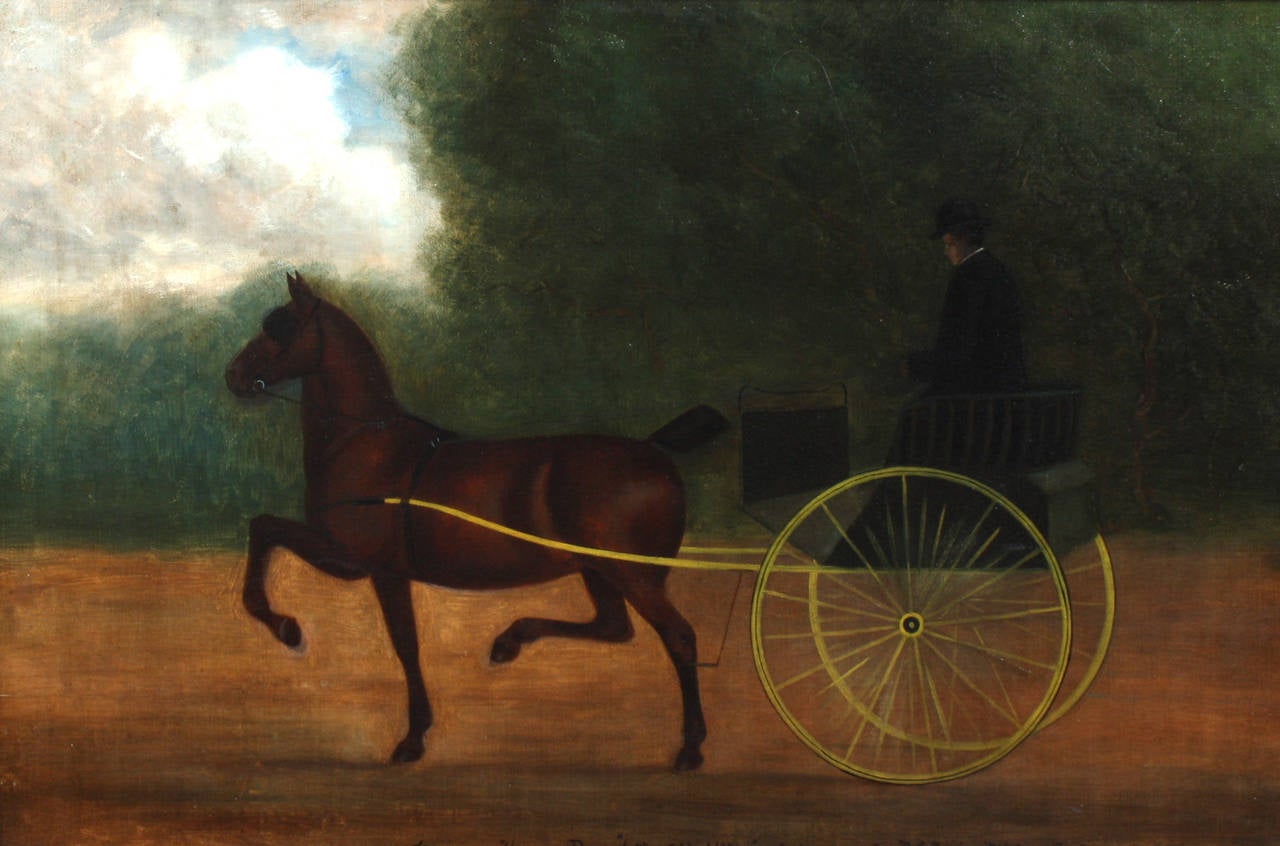 Gregory Hollyer Landscape Painting - The Carriage