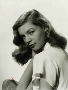 Phillipe Halsman Portrait Photography Lauren Bacall Black and White Framed 1944