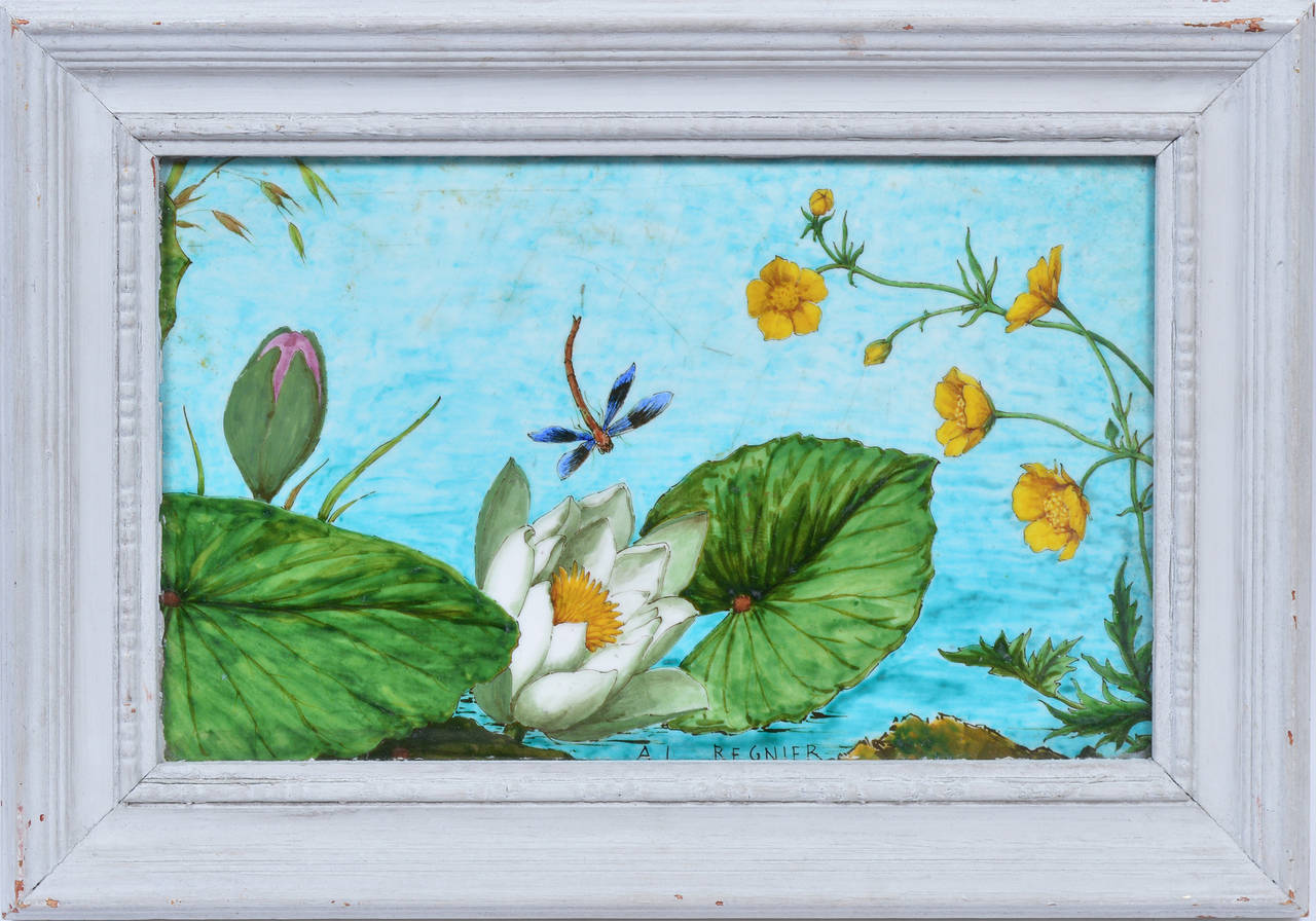 Dragonfly and Lillies