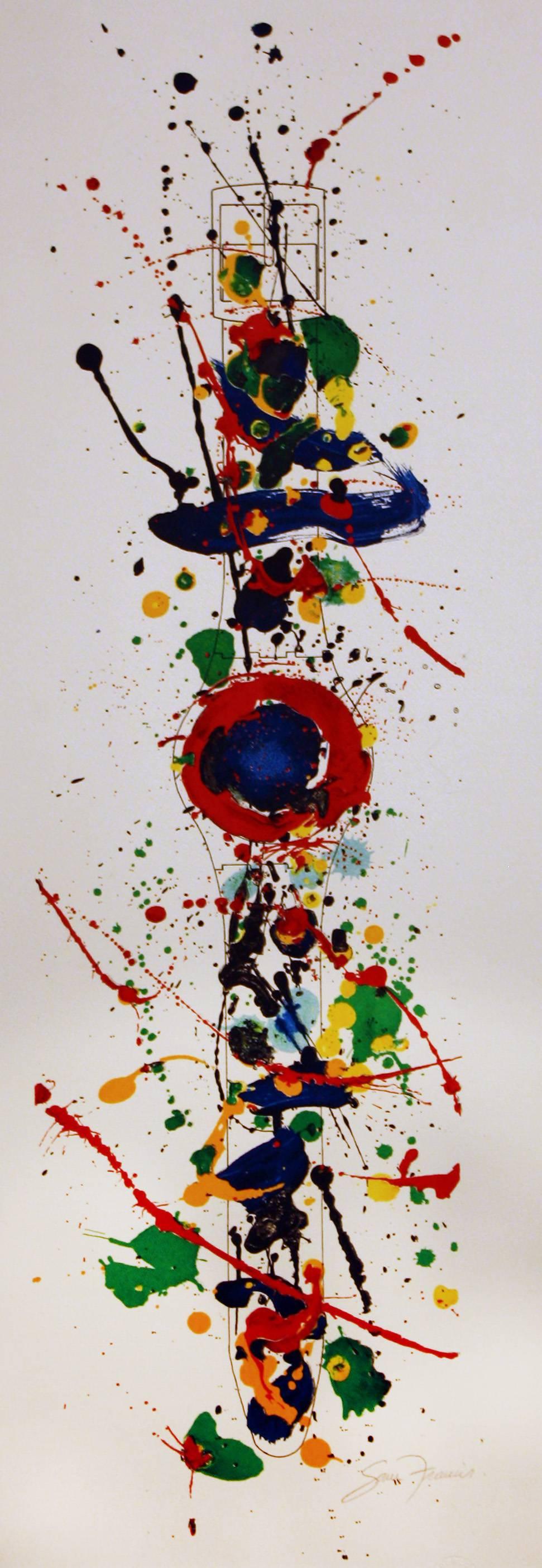 Sam Francis Figurative Print - Swatch Watch