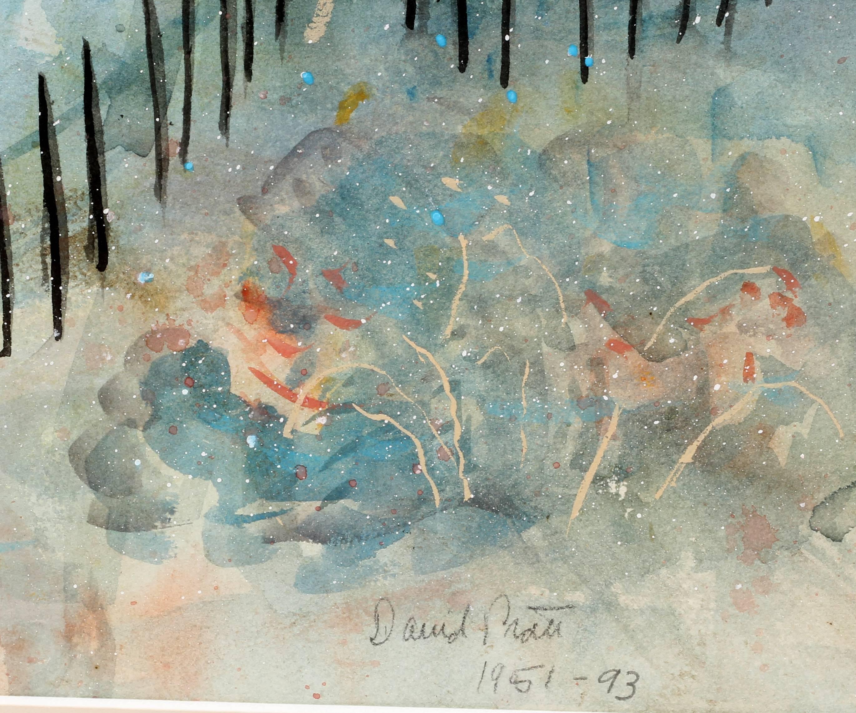 Tempesta estiva - Painting American Modern di David Foster Pratt
