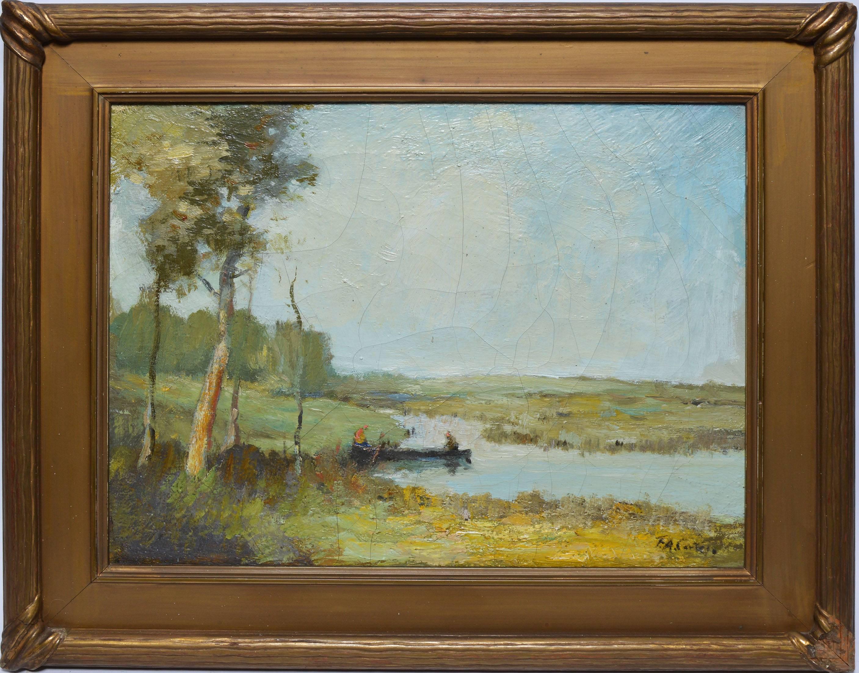 Fernando Carter Landscape Painting - Summer on the Lake