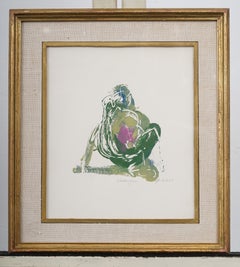 "Woman Series" Vintage American Abstract Painting