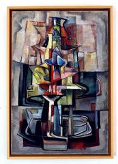 Aufgeführte moderne kubistische Komposition