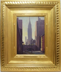 Ashcan School View of the Empire State Building, New York City