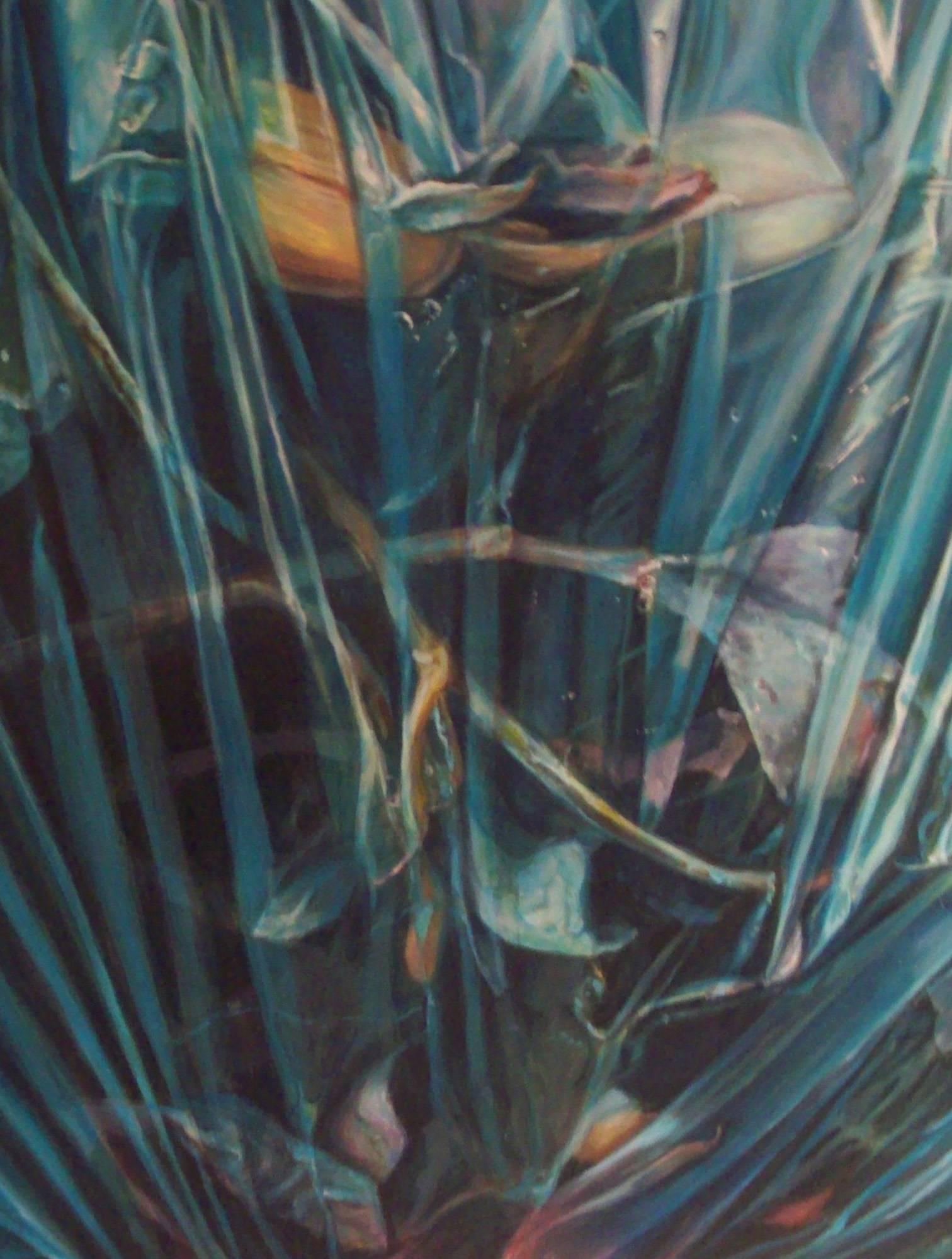 el crepúsculo es el alba es el día - Painting de Amanda Besl
