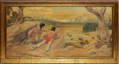 Scouting the Buffalo, Western Native American School Landscape