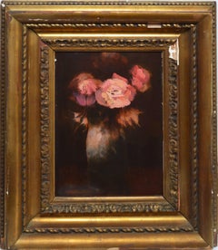 Modern Flower Still Life Oil Painting