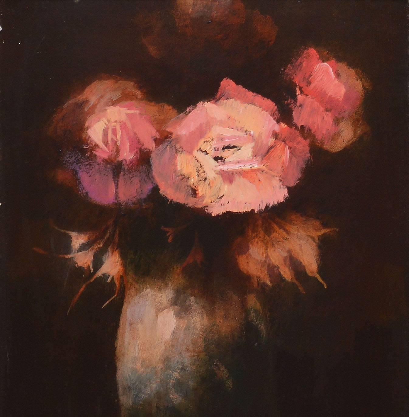 Modern Flower Still Life Oil Painting 1