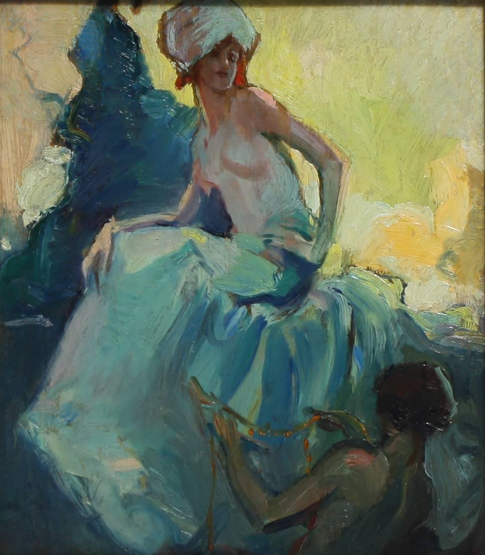 Study for Marjanah - Painting by Alexander Oscar Levy