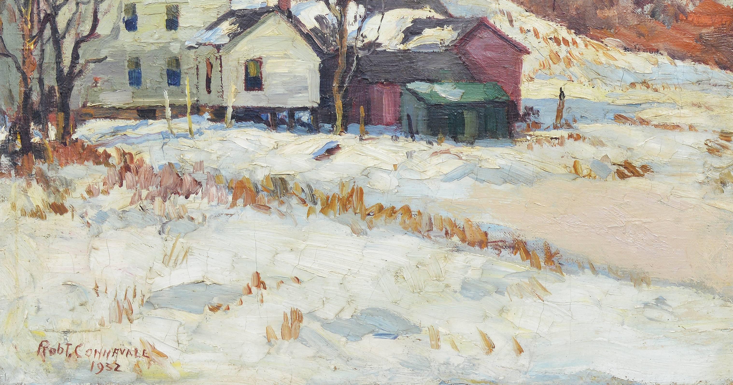 Impressionist Winter Landscape 1
