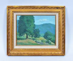 American Impressionist Landscape, circa 1910