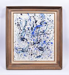 Abstract Action Painting, circa 1960