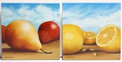 Pair of Surrealist Still Life Paintings