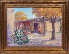 Taos School Southwestern Landscape