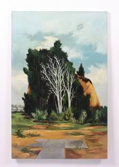 Modernist Landscape with a  Hop Scotch Board