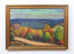 Rolling Hills, Fall Landscape