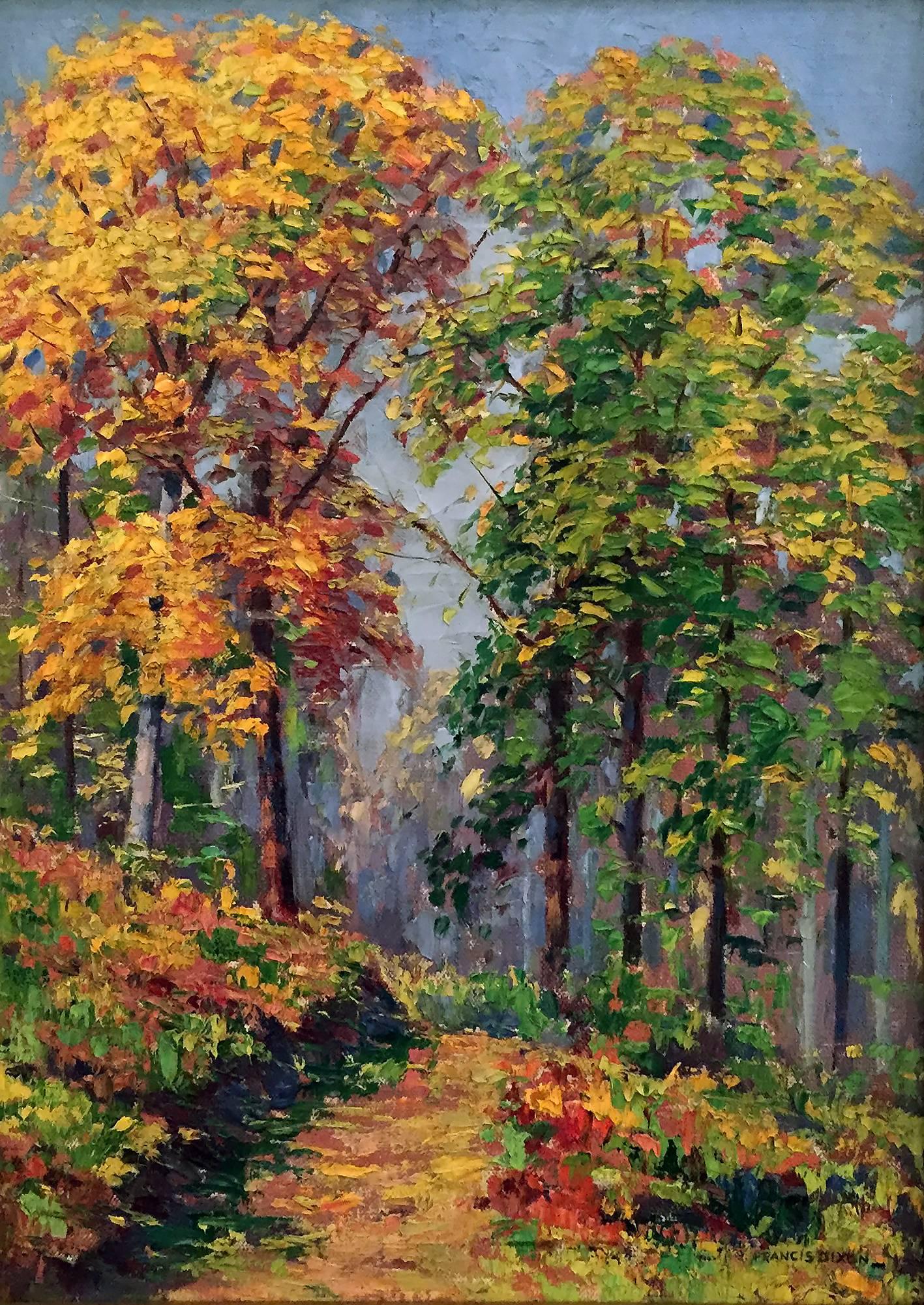 Francis Stillwell Dixon Landscape Painting - Early Fall