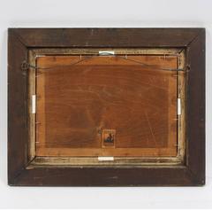 Antique British Impressionist Seascape