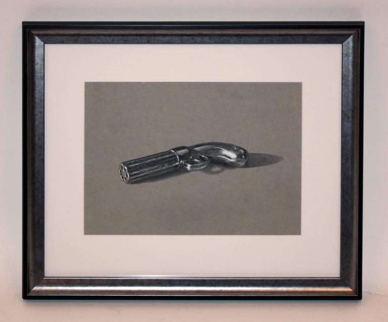 Gun from Clue - Art by A.J. Fries