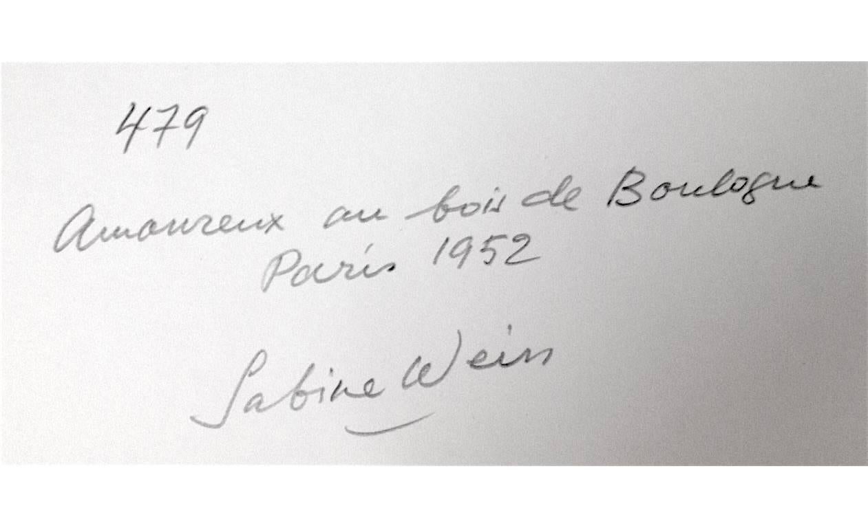 Bois de Boulogne, Paris – Photograph von Sabine Weiss