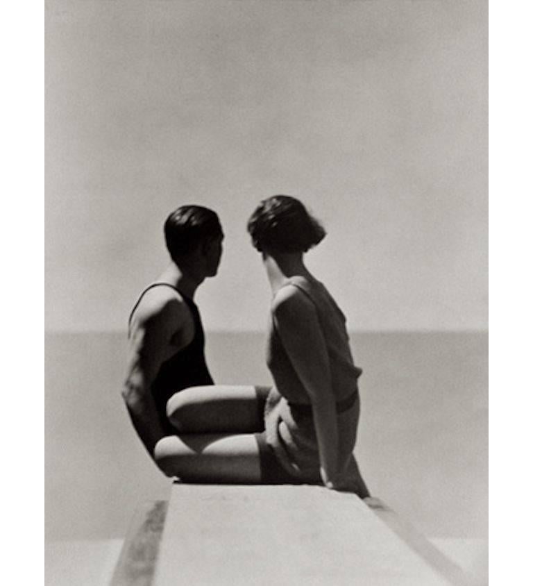 George Hoyningen-Huene Black and White Photograph - Divers, Horst with Model, Paris