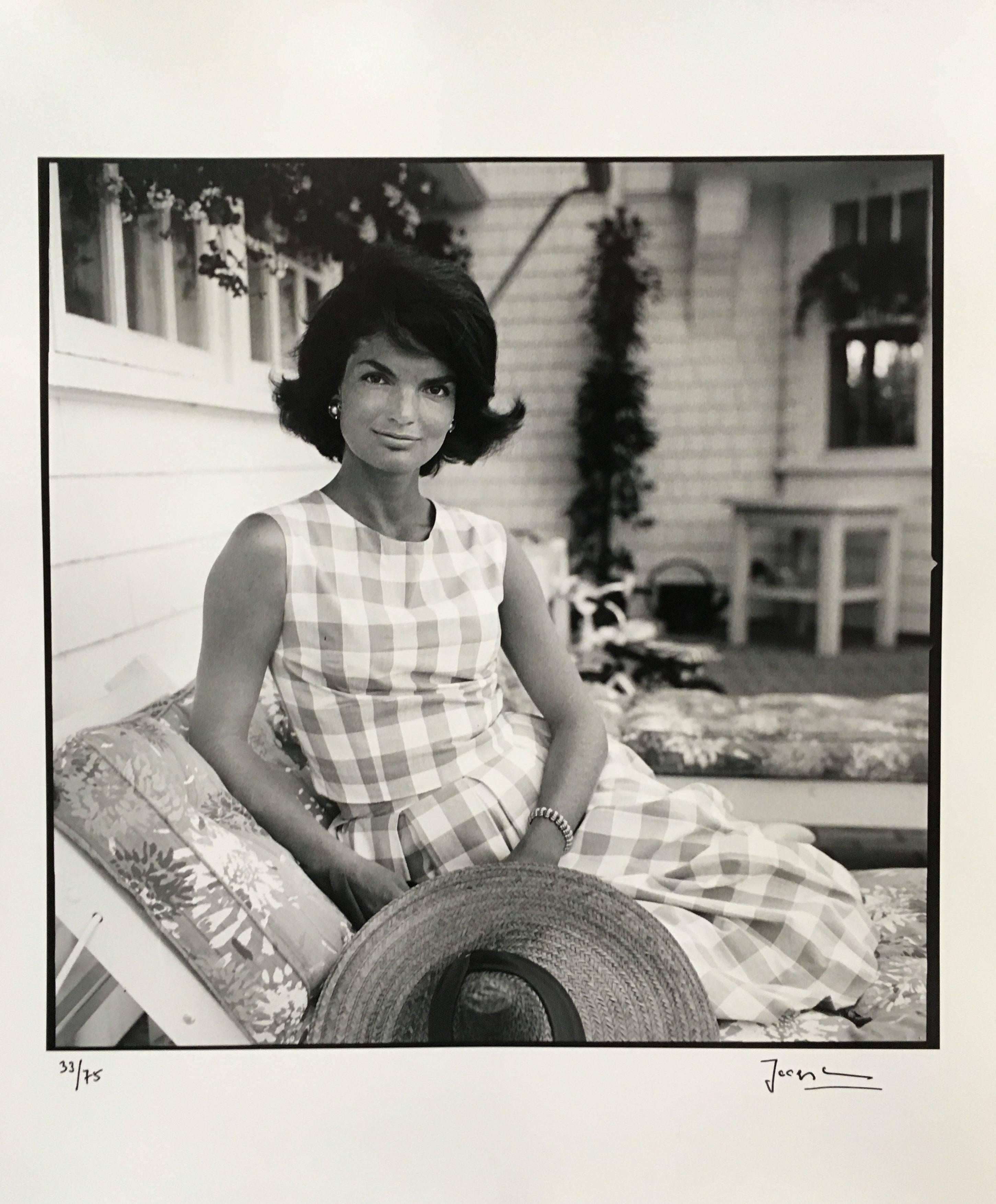 Cape Cod Summer, Jackie in Hyannis Port - Photograph by Jacques Lowe
