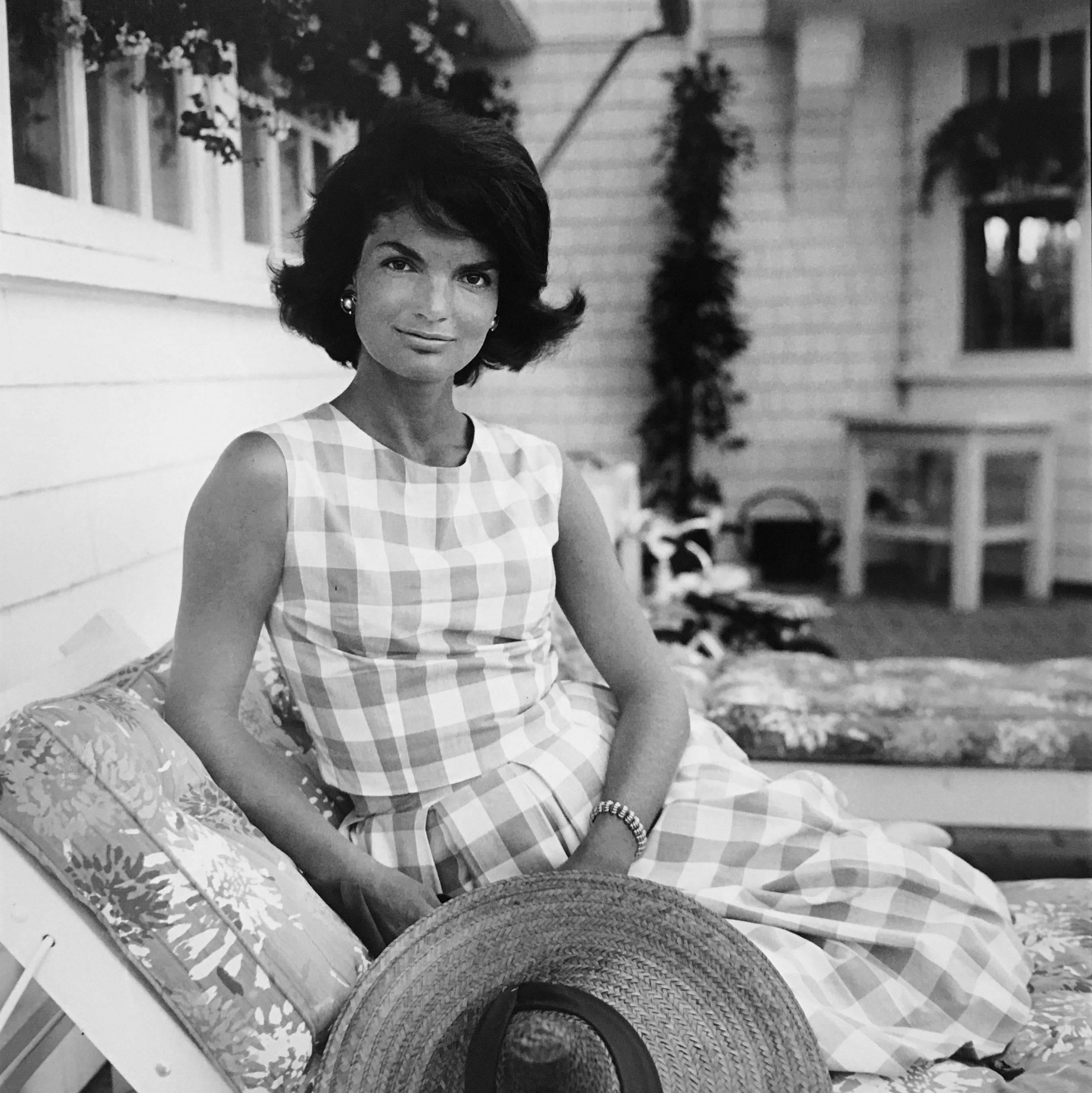 Jacques Lowe Black and White Photograph - Cape Cod Summer, Jackie in Hyannis Port