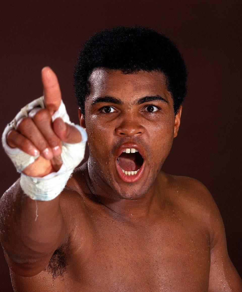 Neil Leifer Color Photograph - Muhammad Ali, Fifth Street Gym, Miami