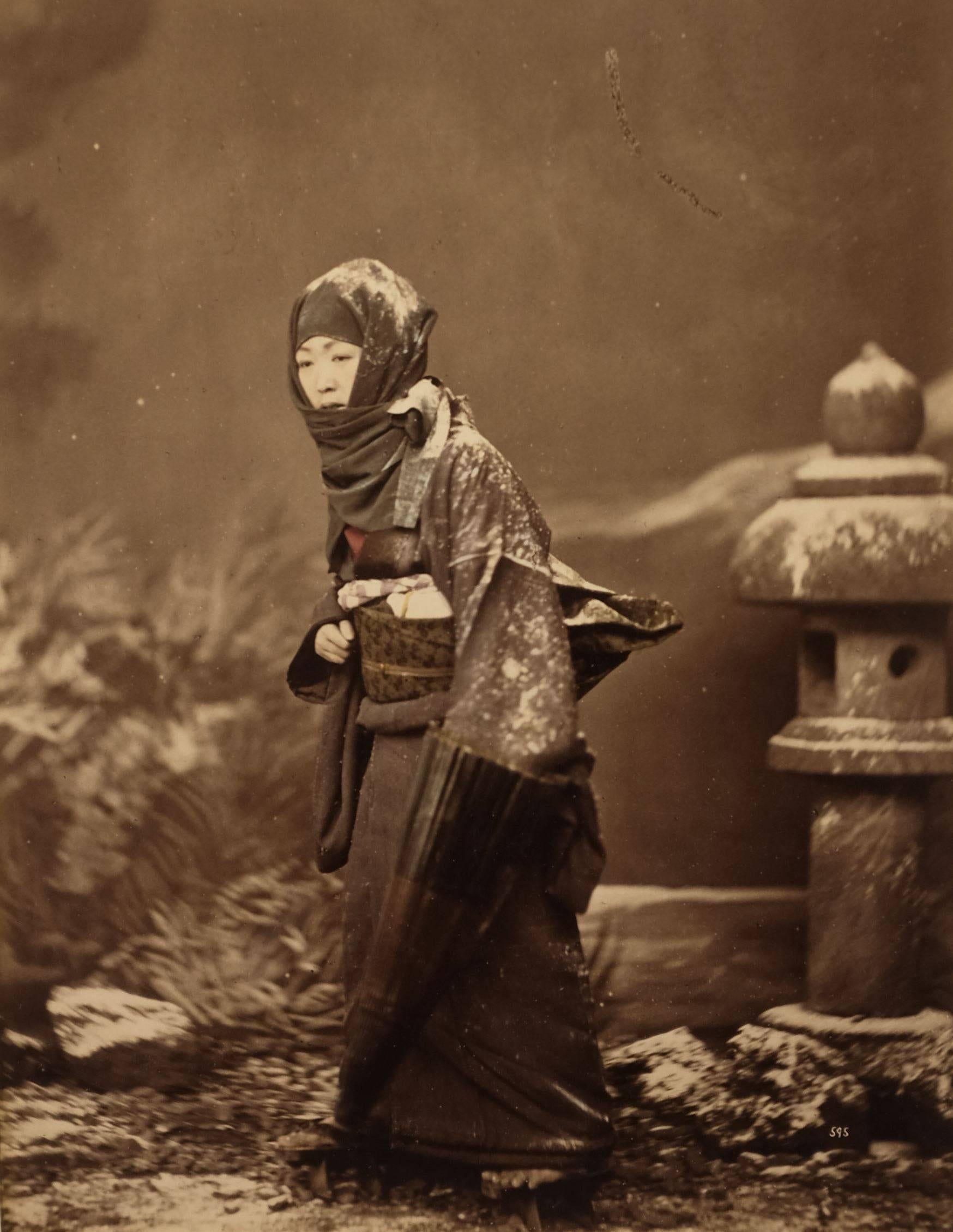 Unknown Portrait Photograph - Japanese Woman