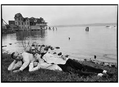 George Davis and Carson McCullers, Writers, Long Island, New York, USA