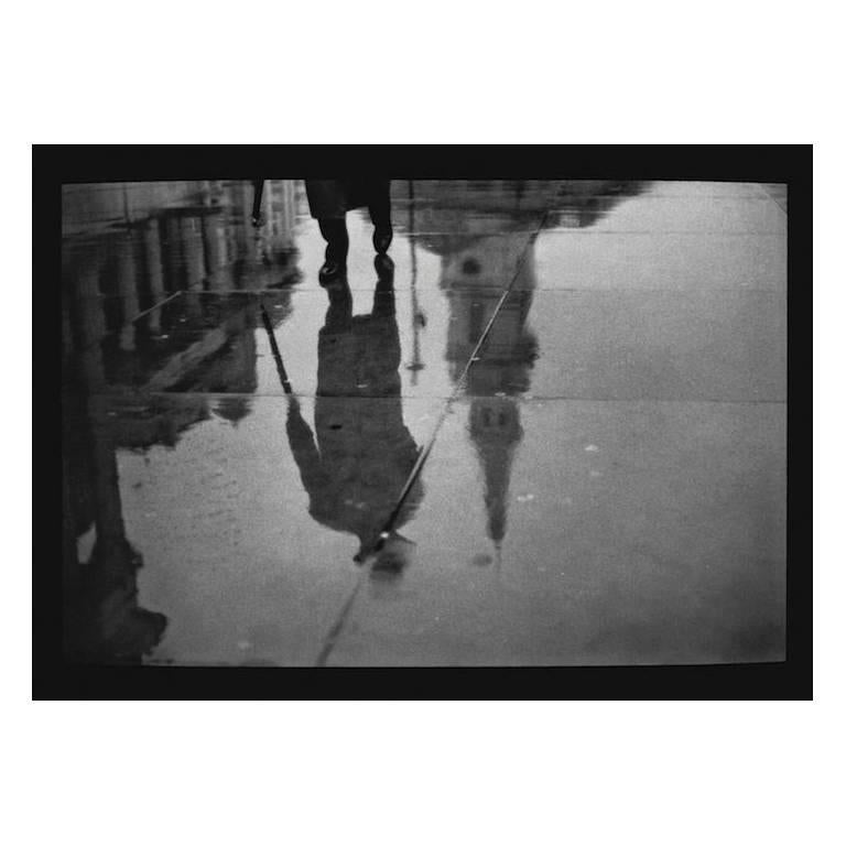Giacomo Brunelli Black and White Photograph - Man Trafalgar Square