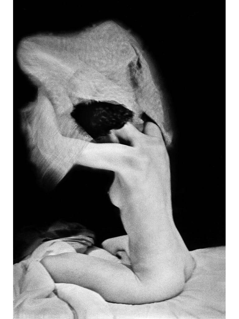 René Groebli Black and White Photograph - Eye of Love #521