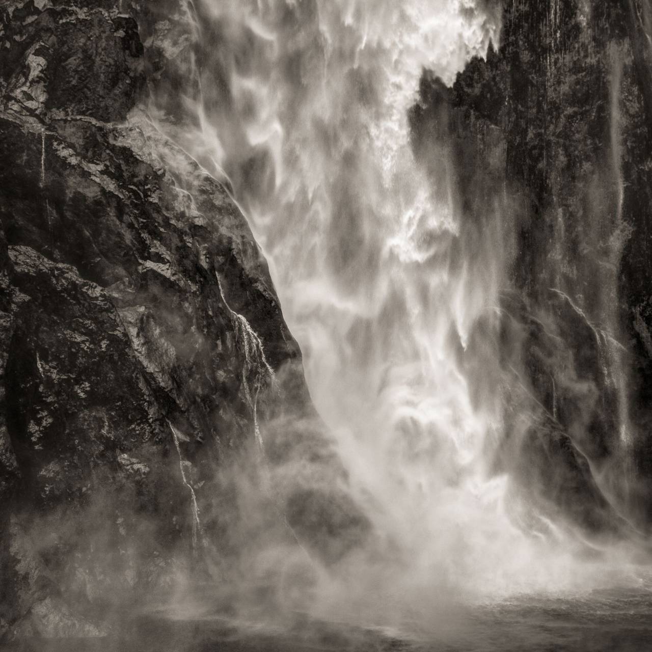 Jeffrey Conley Landscape Photograph - Fiordland Waterfall, NZ