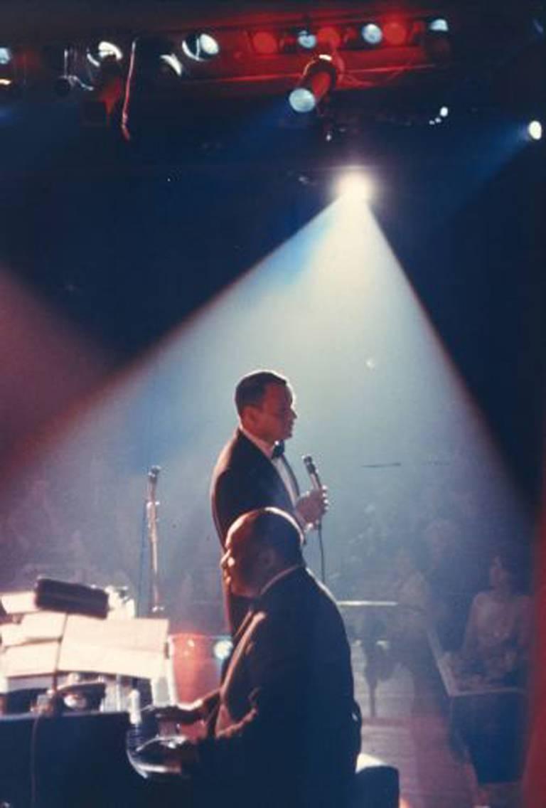 John Bryson Color Photograph - Frank Sinatra and the Count - Live at the Sands