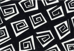 Motif de tissu (noir et blanc)