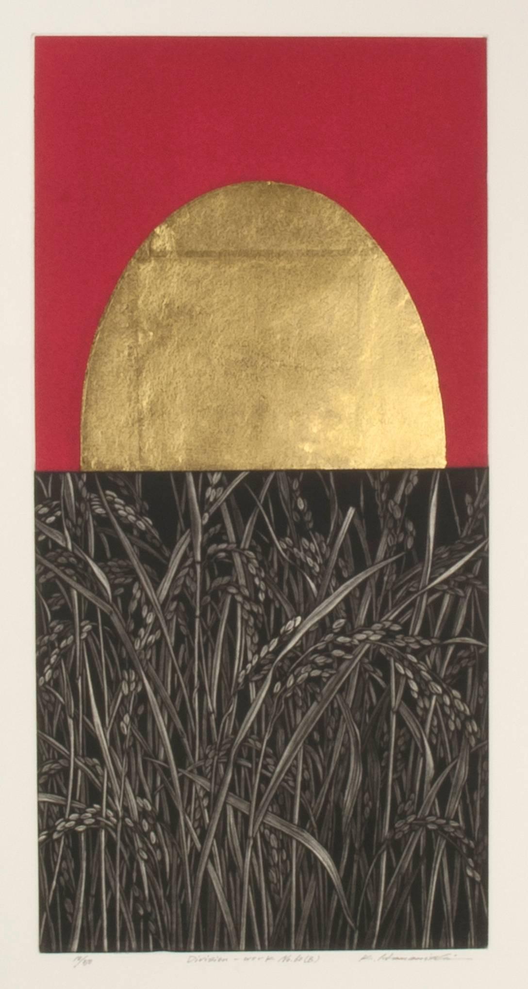 Katsunori Hamanishi Landscape Print - Division-Work No. 60B