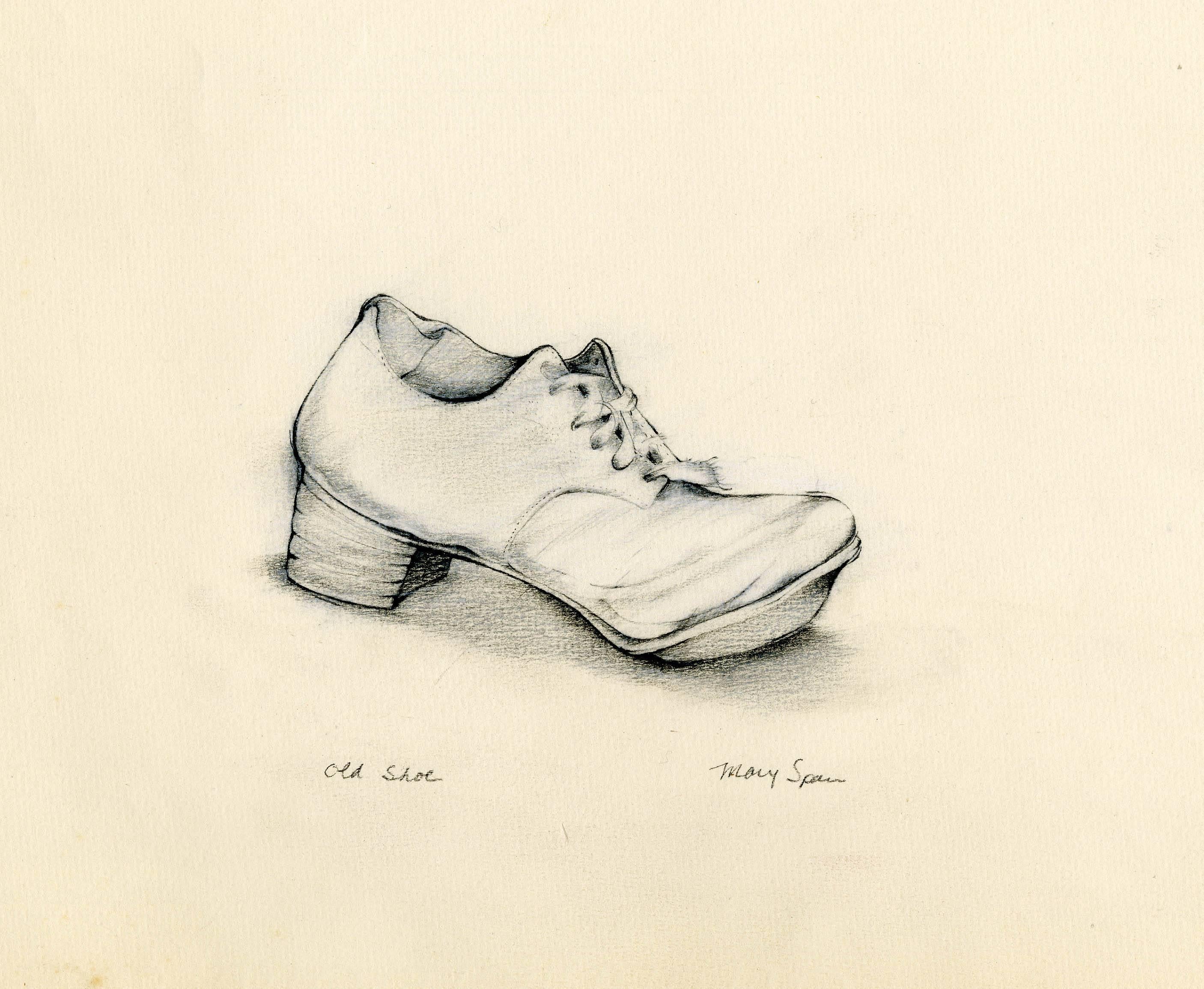Mary Spain Still-Life - Old Shoe