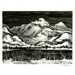 Snow Mountain (or Lake in the Mountains) 12