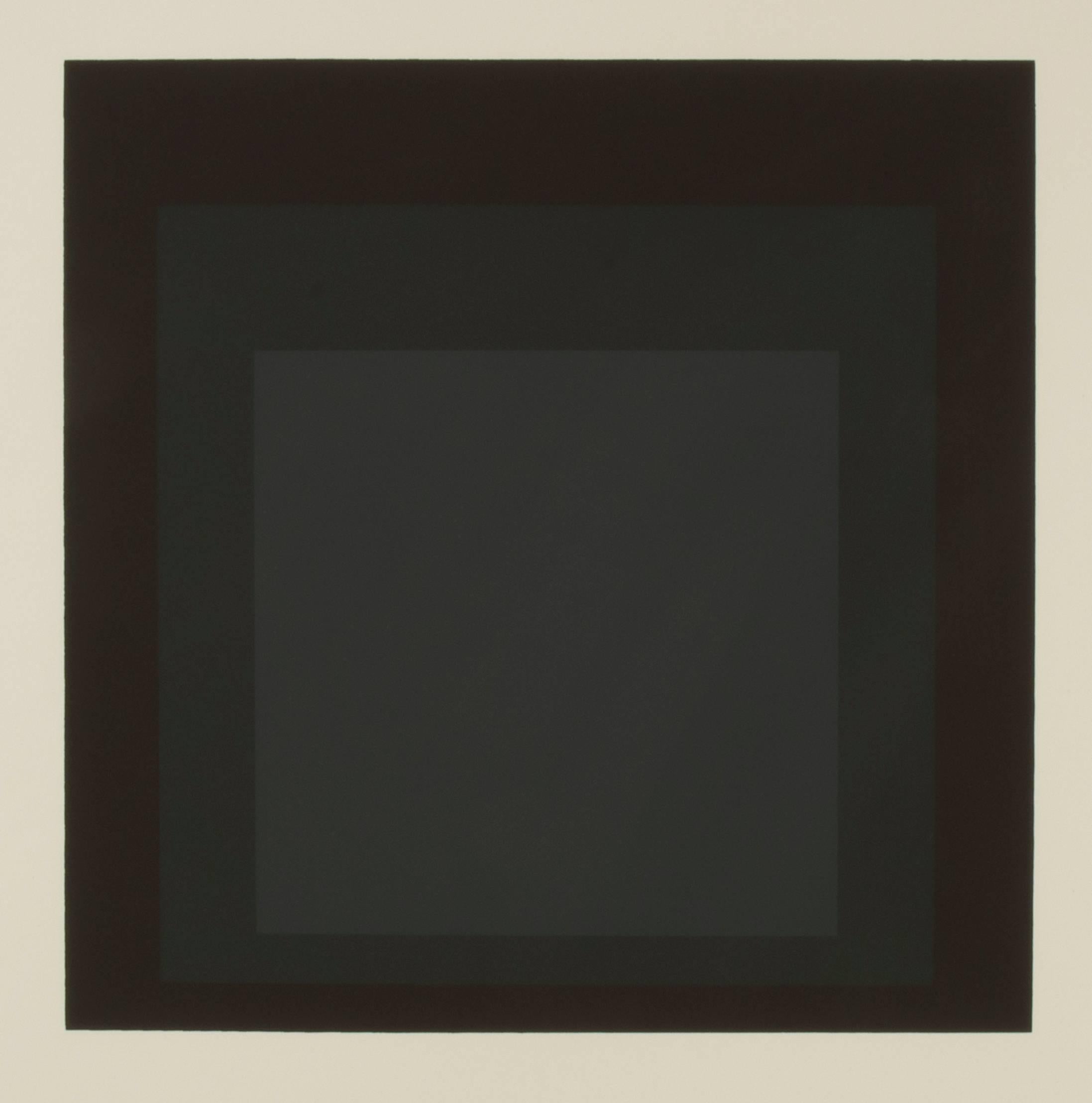 Josef Albers Abstract Print - Profundo