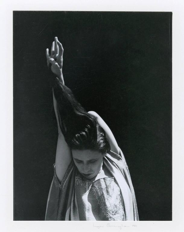 Imogen Cunningham Black and White Photograph - Martha Graham 3