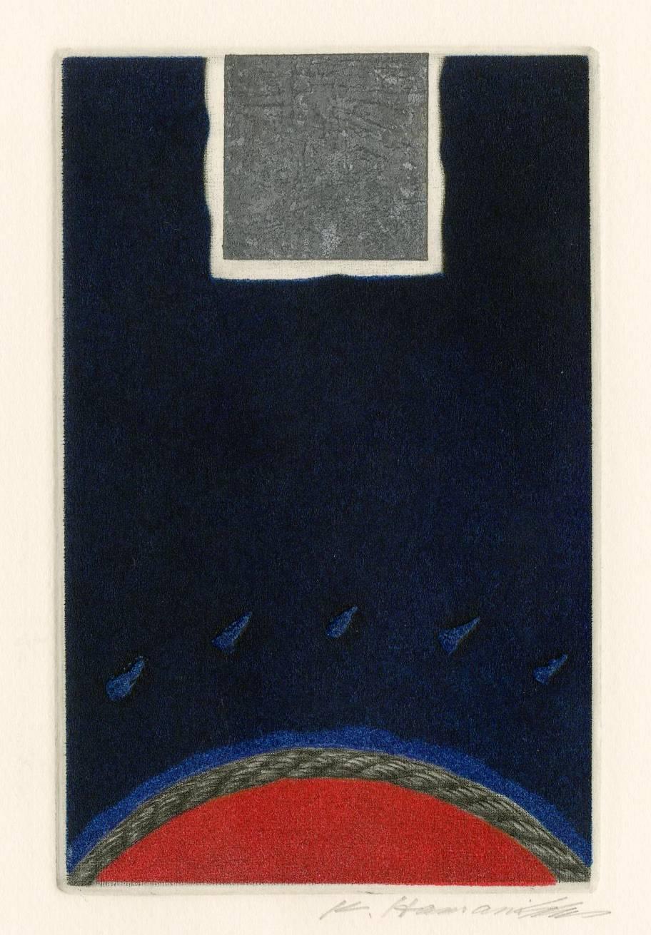Katsunori Hamanishi Abstract Print - Untitled