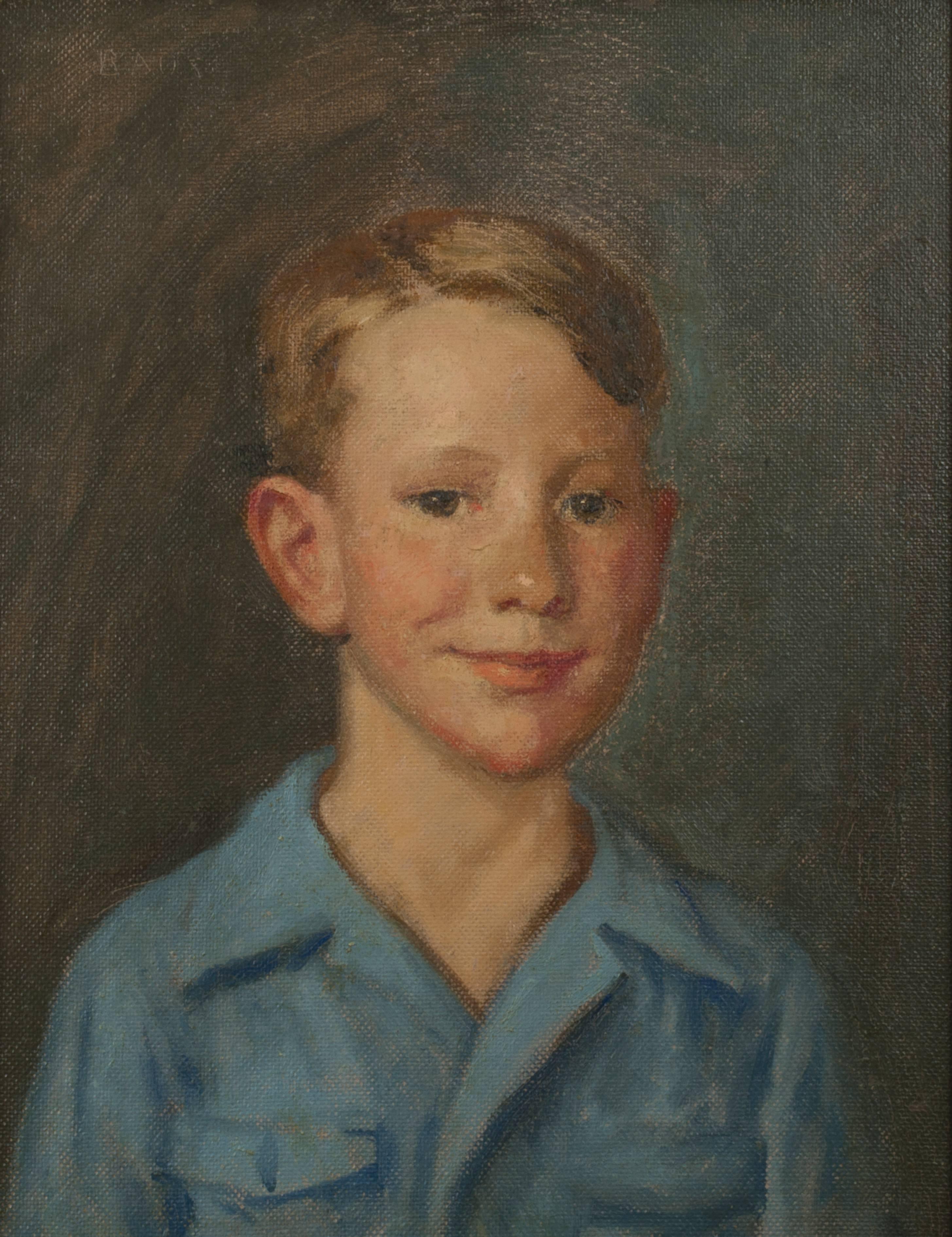 Simon Baus Portrait Painting - Portrait of Tommy Adams