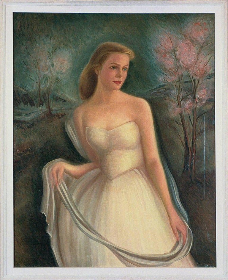 Natalie Eynon Grauer Portrait Painting - Portrait of Gretchen Grauer