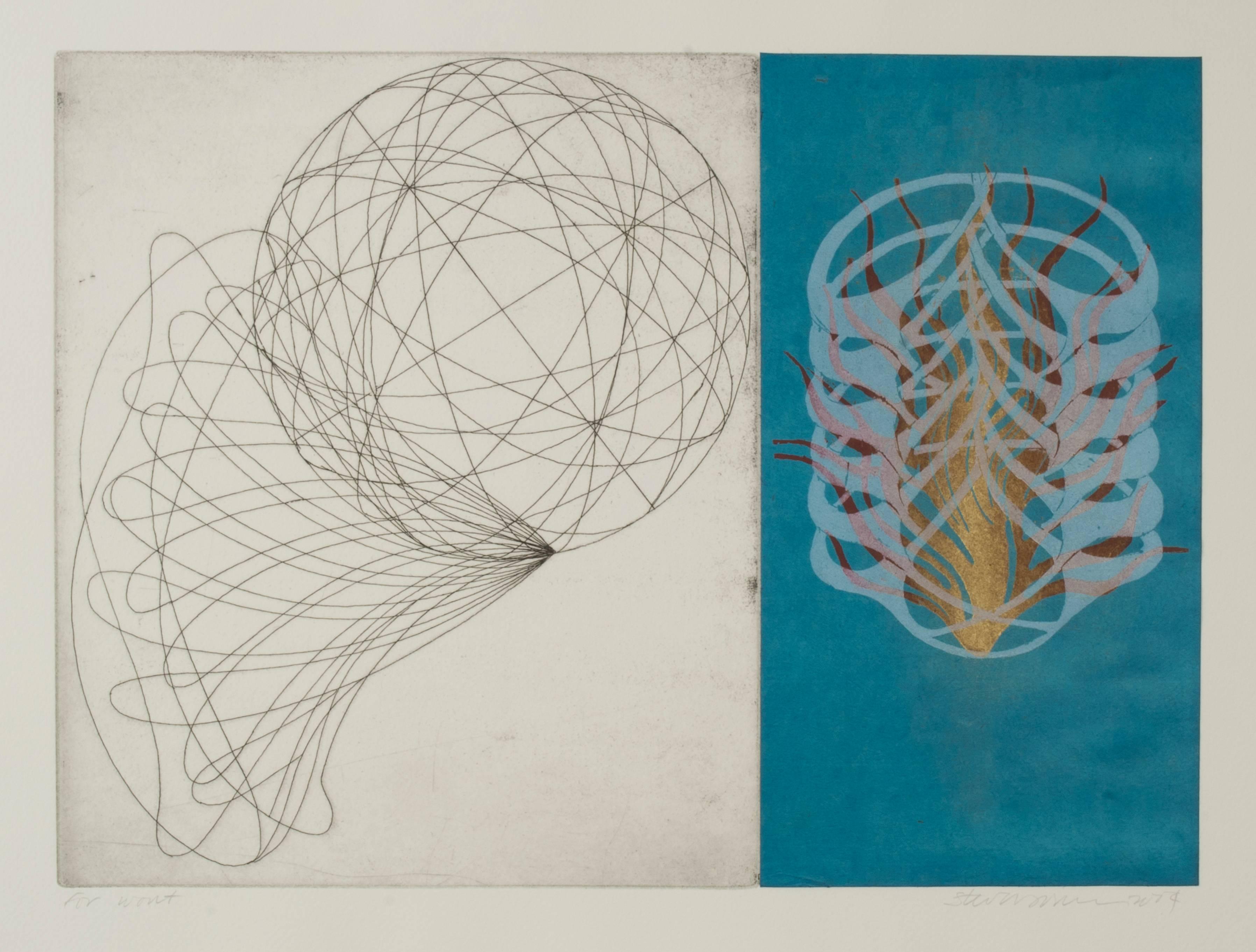 Steven Sorman Abstract Print - for wont